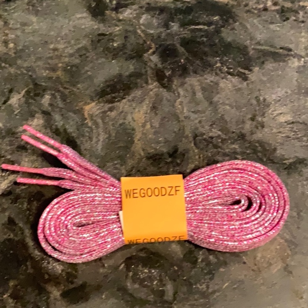 Pink Glitter shoelaces(3 items for $15)